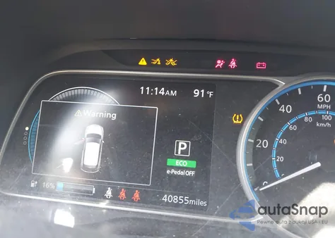 2024 Nissan Leaf Sv Plus из США, поврежденный, VIN 1N4CZ1CV7RC550667